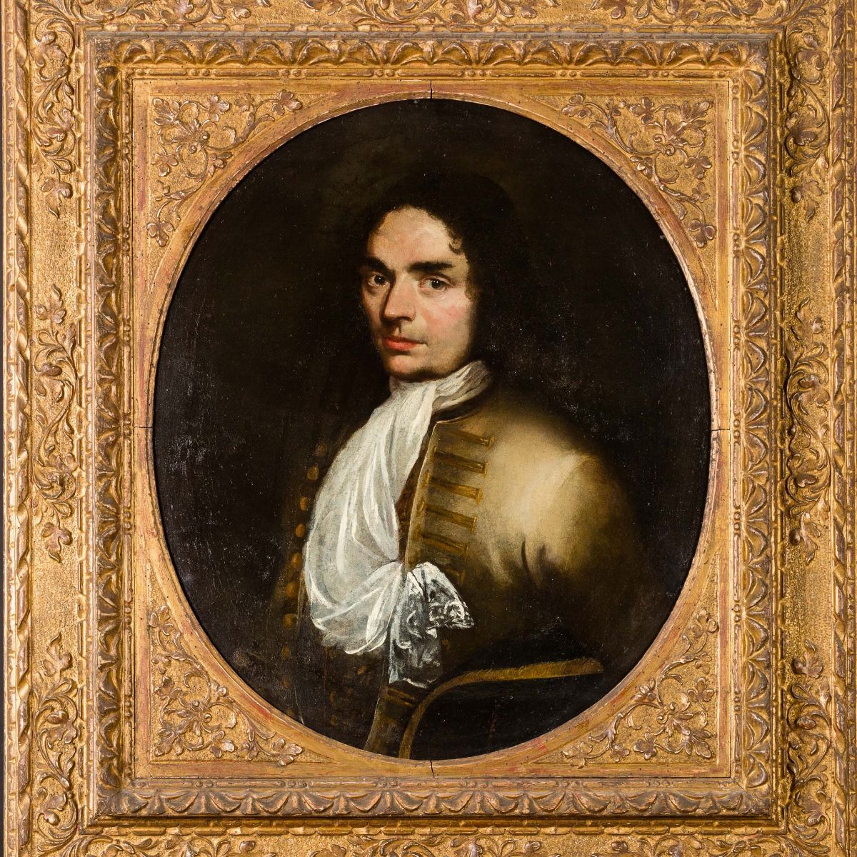 Scuola Lombarda del XVIII Secolo Ritratto di Gentiluomo