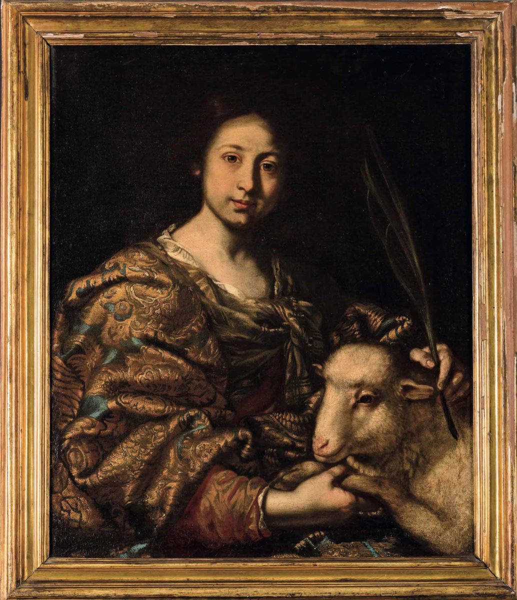 Niccolò De Simone - Sant'agnese e Santa Caterina