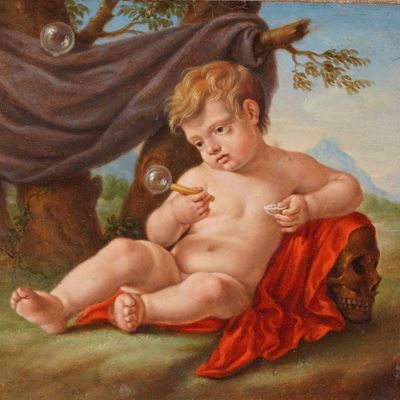 Scuola del XVIII Secolo Allegoria della Caducità