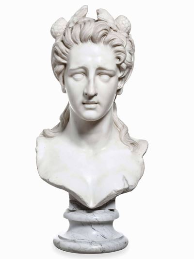Cerere. Marmo Bianco. Scultore Neoclassico del Primo XIX Secolo
