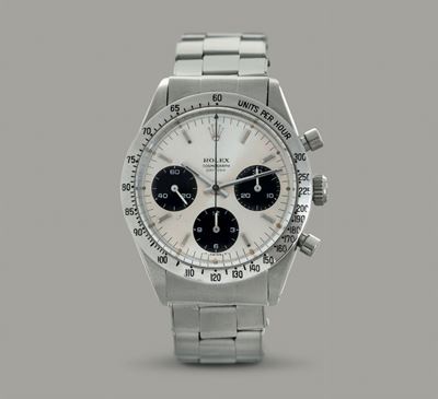 Rolex - Cosmograph Daytona Ref 6239 in Acciaio "daytona Piccola" in Acciaio con Ghiera Tachimetri...