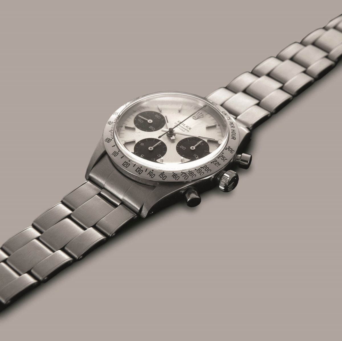 Rolex - Cosmograph Daytona Ref 6239 in Acciaio "daytona Piccola" in Acciaio con Ghiera Tachimetri...