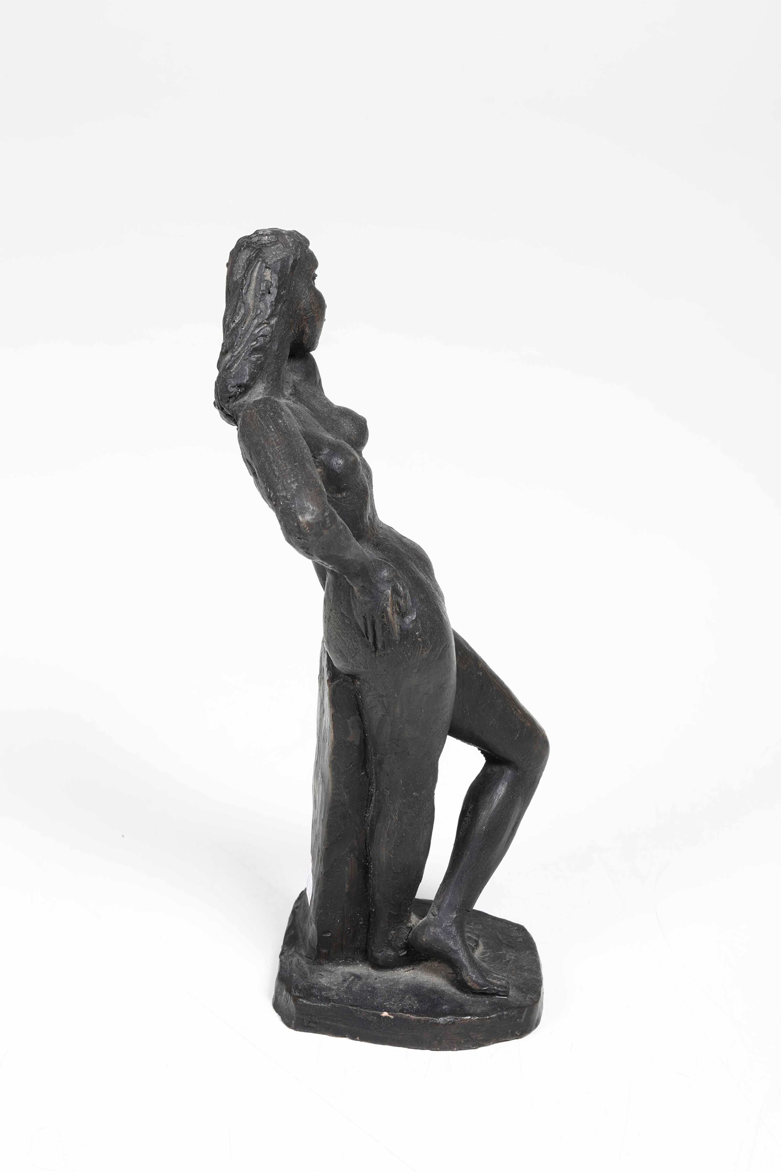 Quinto Martini - Nudo femminile in terracotta patinata