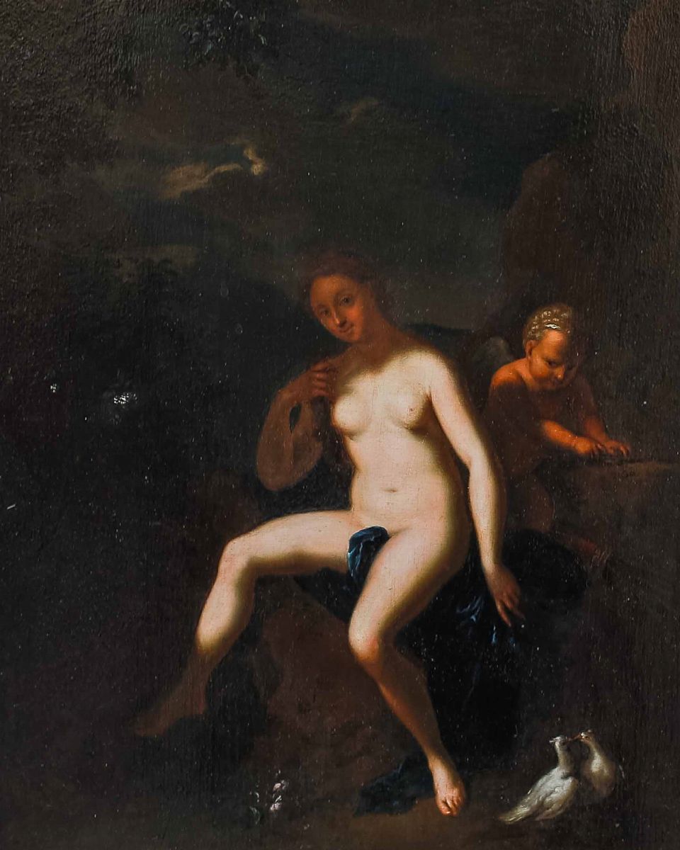 Pieter Van Der Werff - Venere e Amore