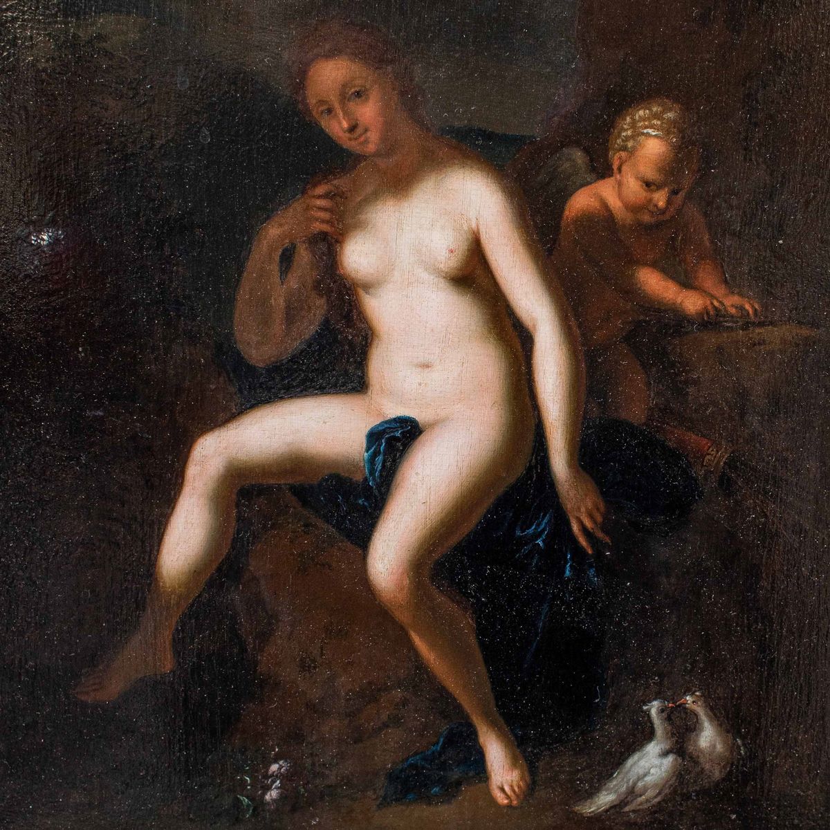 Pieter Van Der Werff - Venere e Amore