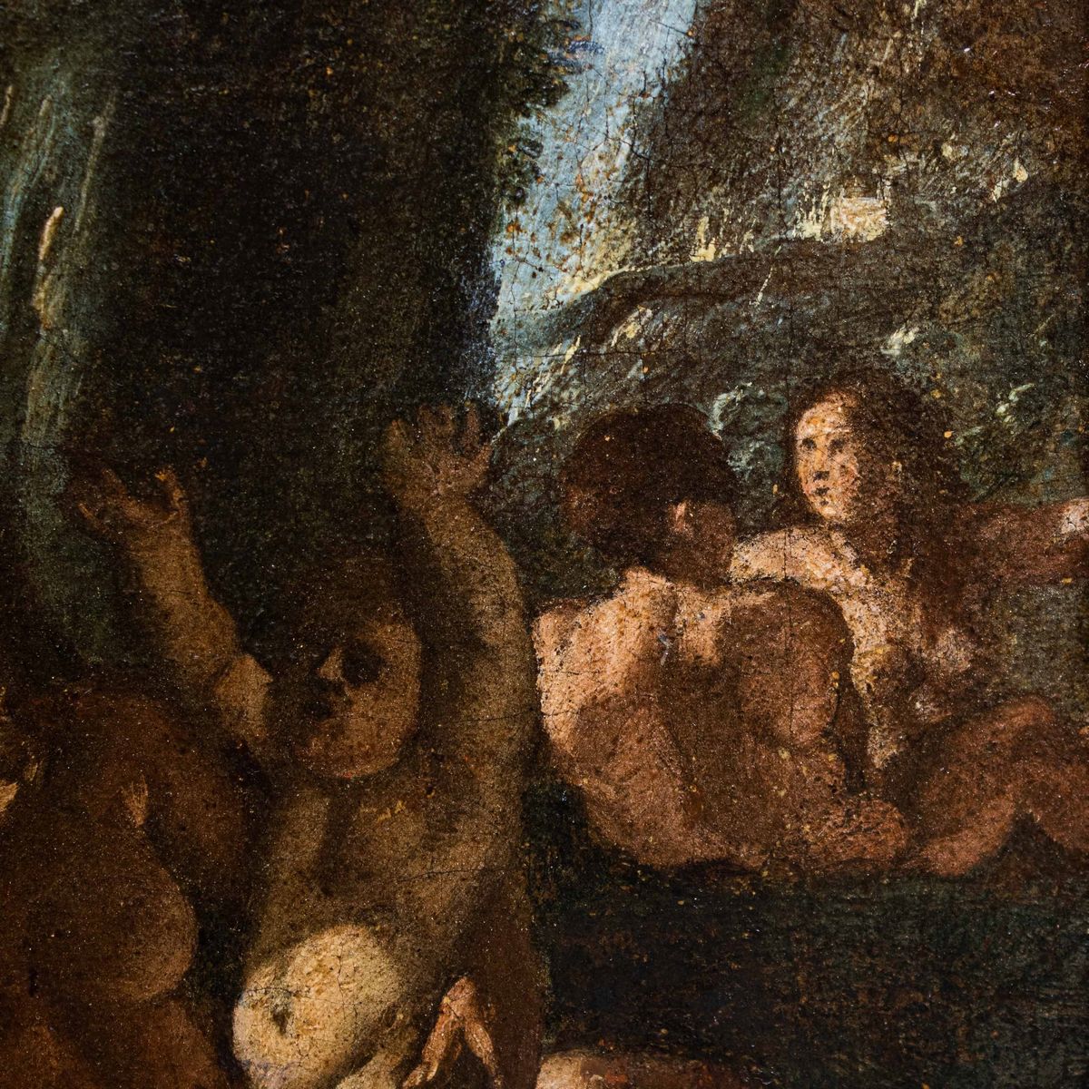Scuola Ferrarese del XVII Secolo il Paradiso in Terra o L’età Dell’oro