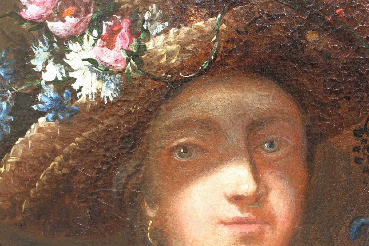 Felice Boselli - Natura Morta con Due Donne