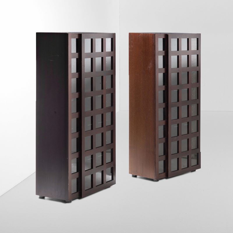 Marco Zanuso : Due mobili mod. LB65  - Asta Design Lab - Cambi Casa d'Aste