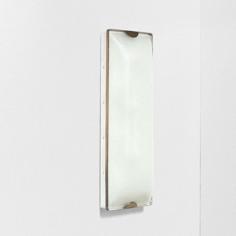 Fontana Arte : Lampada a plafone o a parete  - Auction Design Lab - Cambi Casa d'Aste