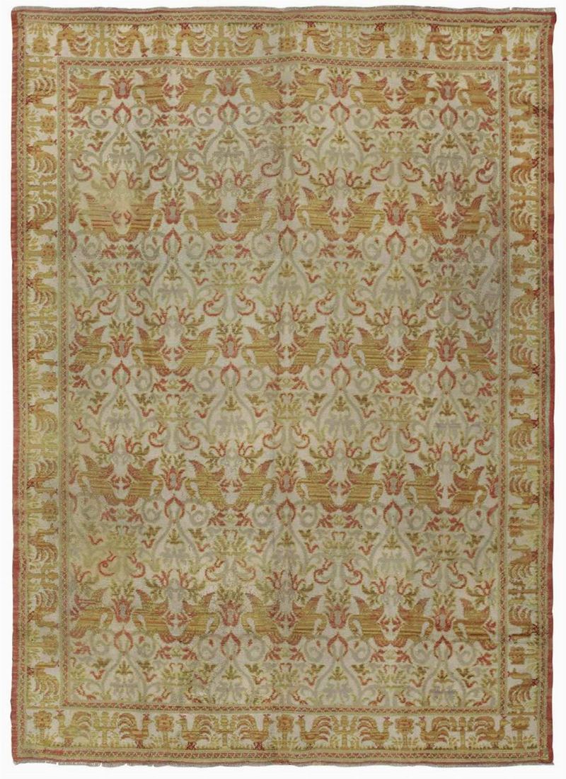 Tappeto Cuenca, Spagna fine XIX inizio XX secolo  - Auction Rugs and Carpets - Cambi Casa d'Aste