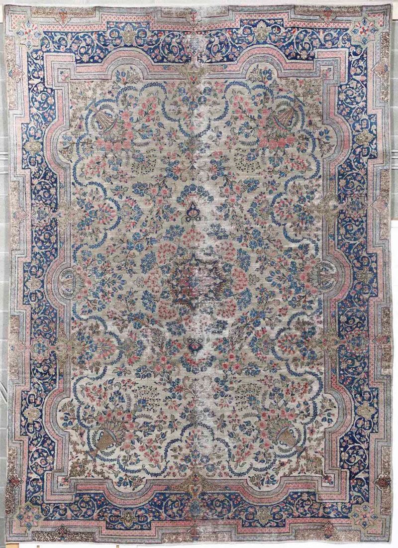 Tappeto Kirman, Persia inizio XX secolo  - Auction Rugs and Carpets - Cambi Casa d'Aste