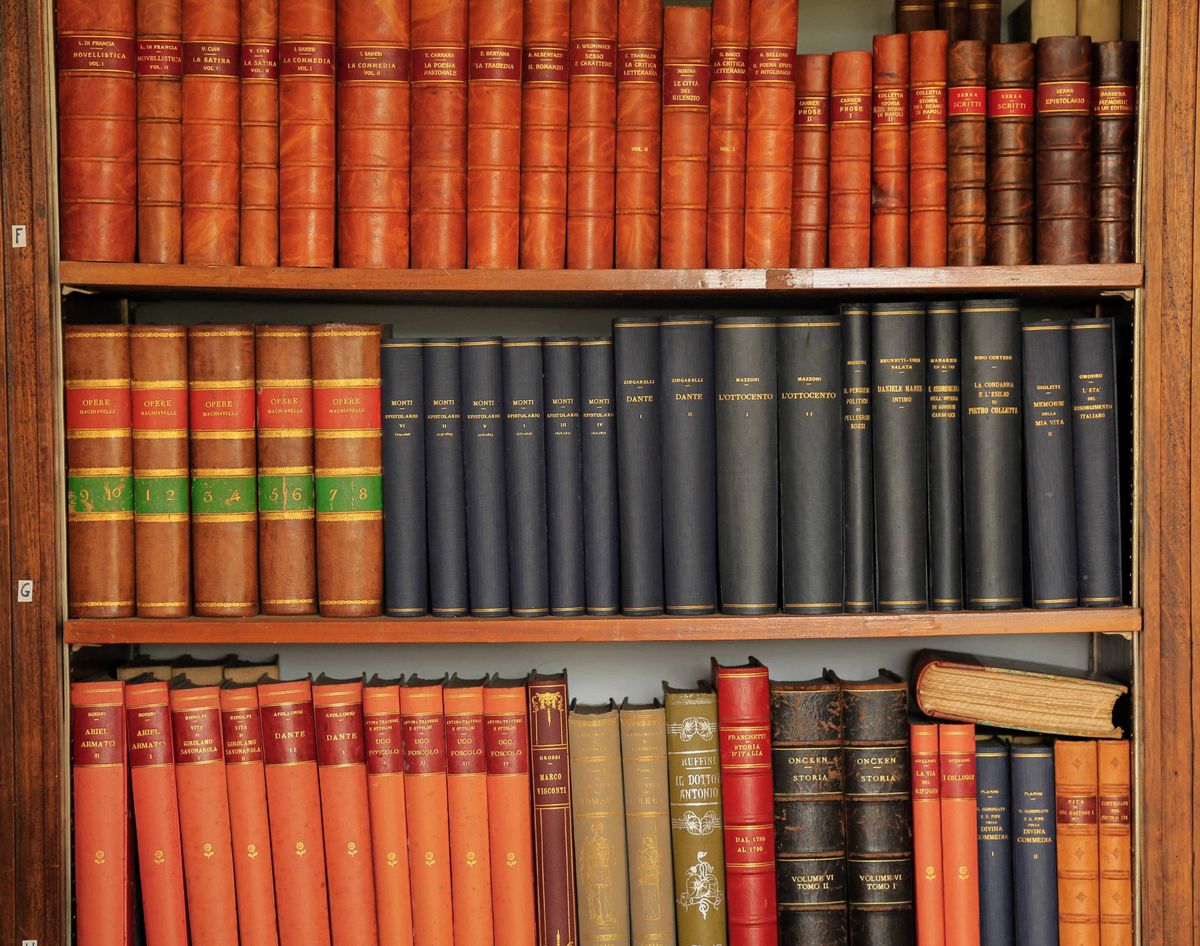 Una Biblioteca del '900 di un Accanito Lettore di Classici la Biblioteca di Campagna di uno Studi...