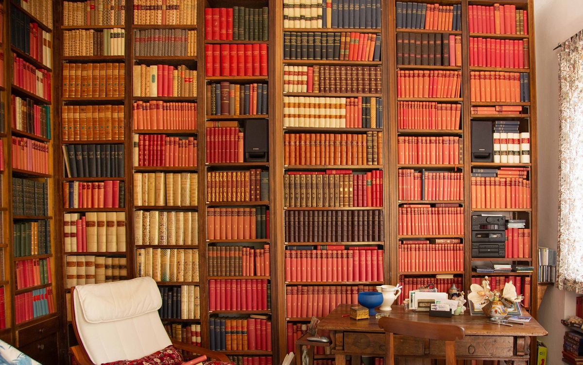 Una Biblioteca del '900 di un Accanito Lettore di Classici la Biblioteca di Campagna di uno Studi...
