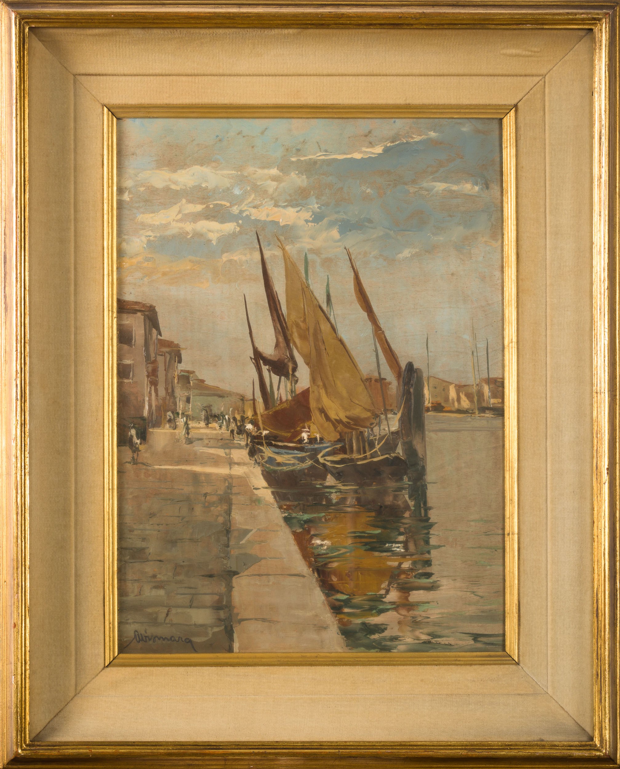 Ambrogio Vismara - Veduta di Porto
