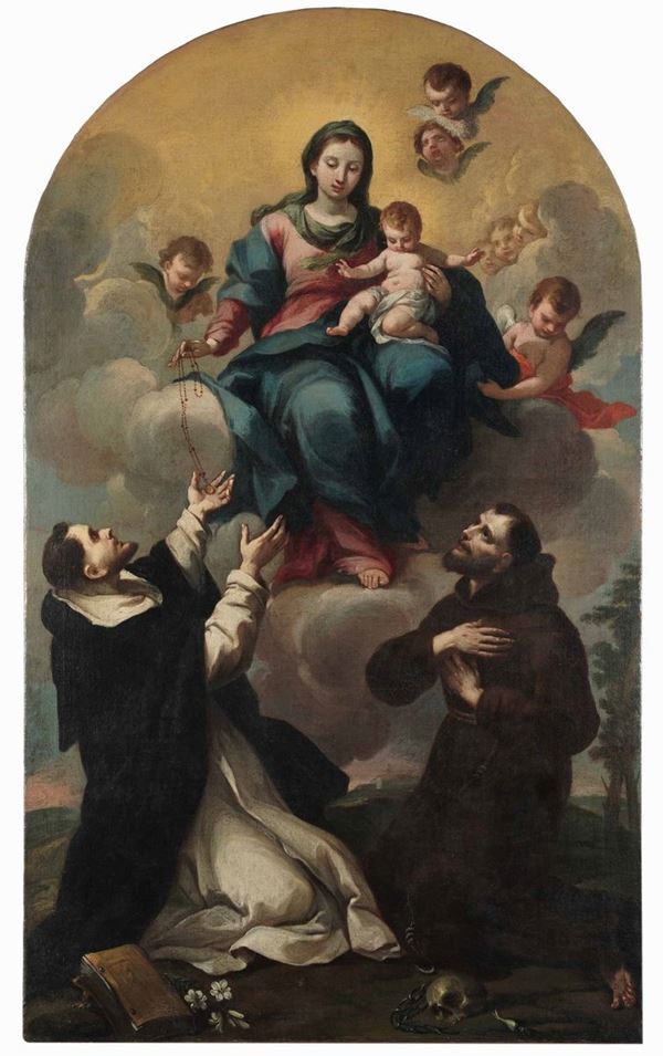 Madonna con Bambino, S. Francesco e San Domenico