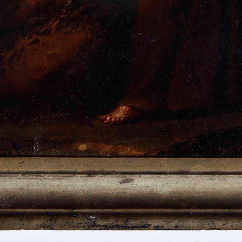 Scuola del XVII Secolo San Francesco e San Giuseppe con il Bambino