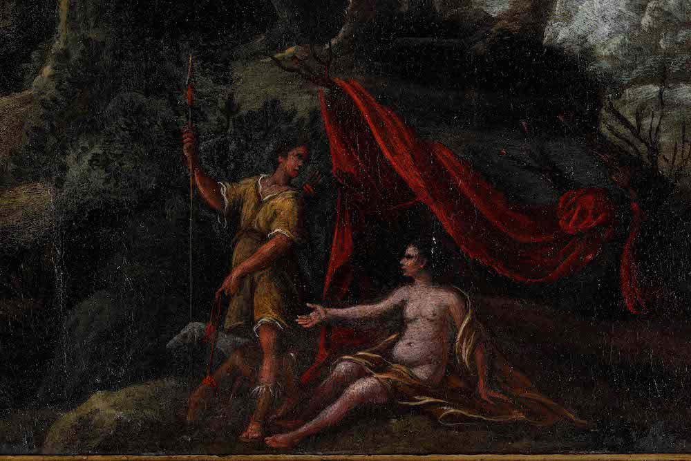 Scuola del XVII Secolo Venere e Adone