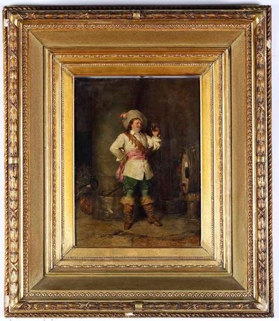 Francesco Beda Interno di Osteria