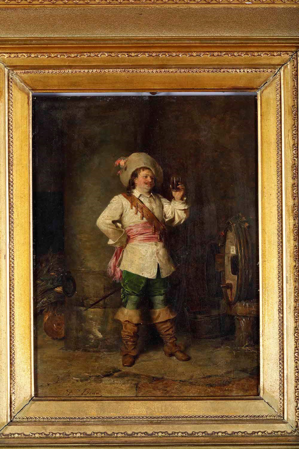 Francesco Beda Interno di Osteria