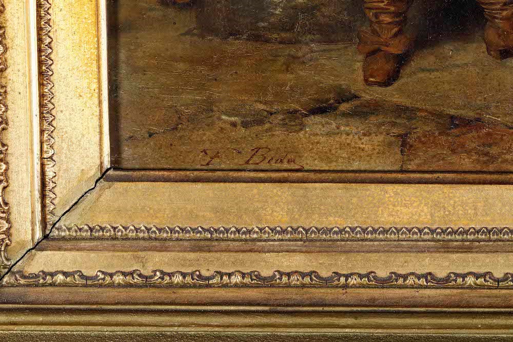 Francesco Beda Interno di Osteria