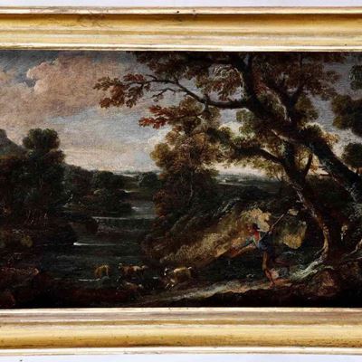 Paesaggio con Pastore