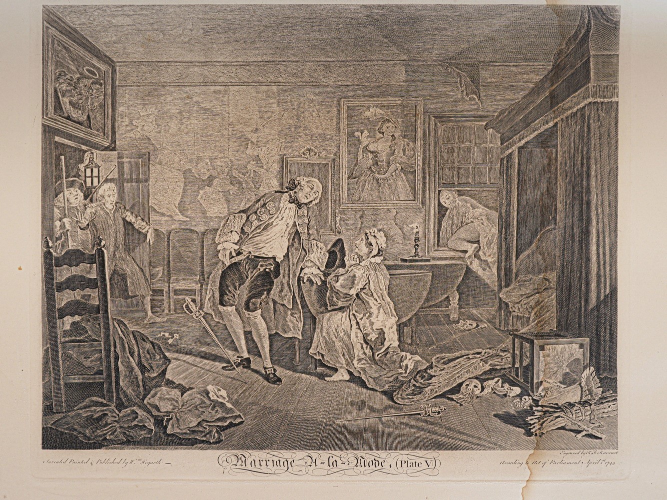 William Hogart Raccolta di Incisioni. Fine Sec. XVIII - Inizio Sec. XIX.