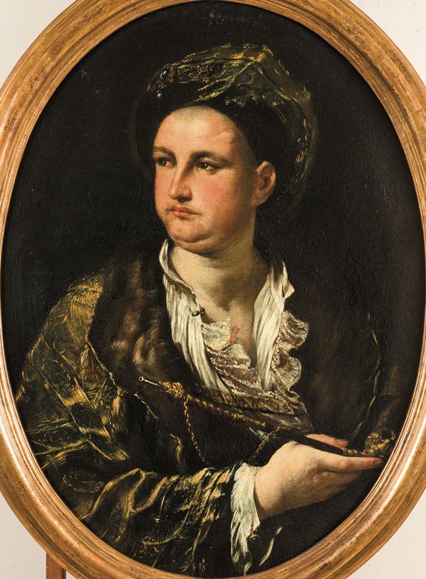 Giuseppe Maria Crespi - Ritratto di gentiluomo in abiti orientali