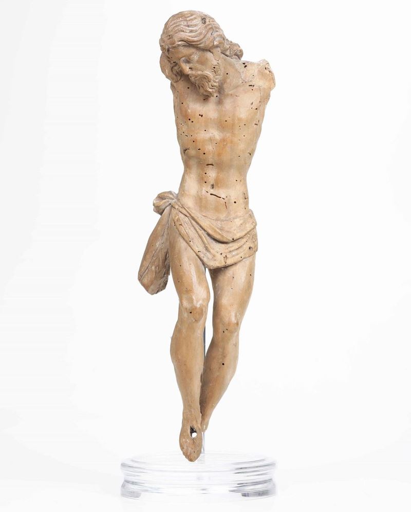 Corpus Christi. Legno, probabile XVII secolo  - Auction Sculptures - Cambi Casa  [..]