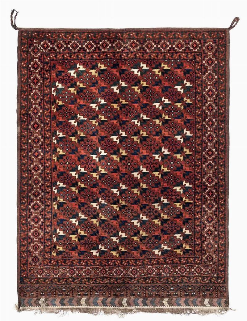 Ensi Ersari, Turkestan fine XIX inizio XX secolo  - Auction Rugs and Carpets - Cambi Casa d'Aste