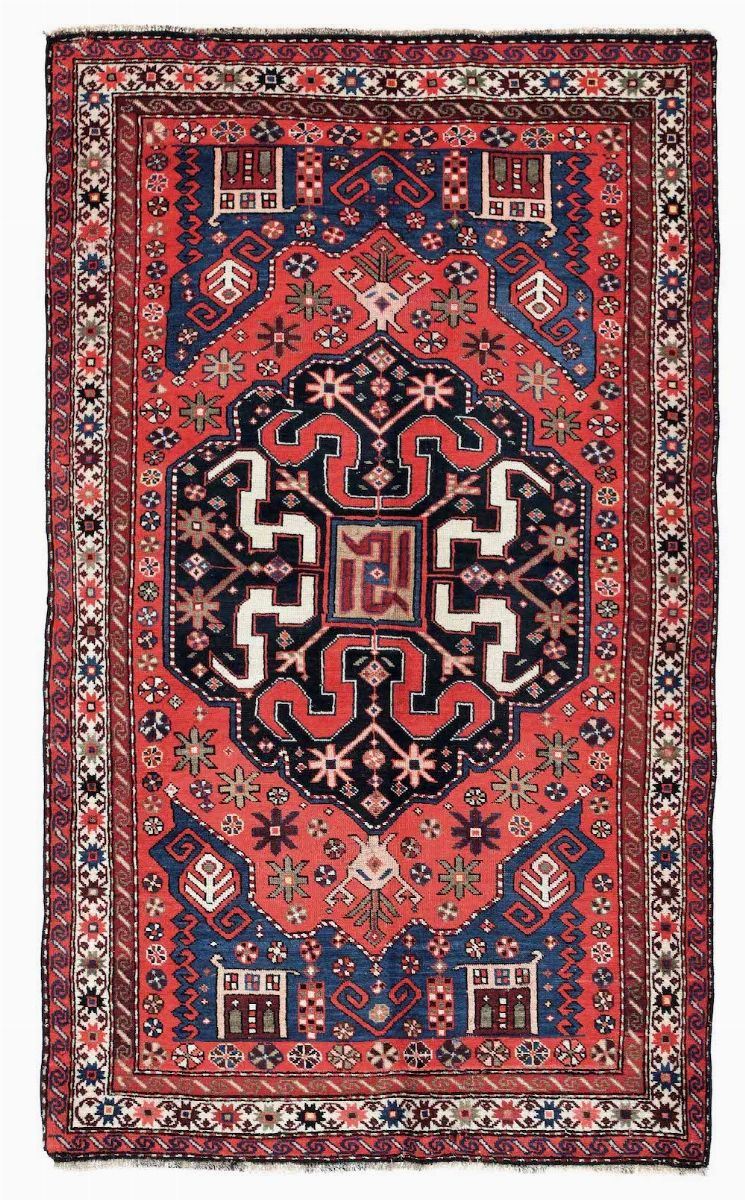 Tappeto Chondoresk, Caucaso inizio XX secolo  - Auction Rugs and Carpets - Cambi Casa d'Aste
