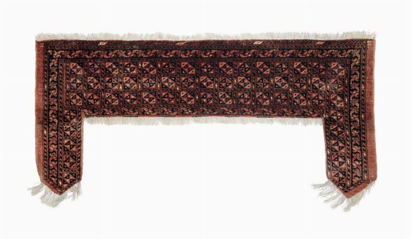 Kapunuk Turkmeno, inizio XX secolo  - Auction Rugs and Carpets - Cambi Casa d'Aste
