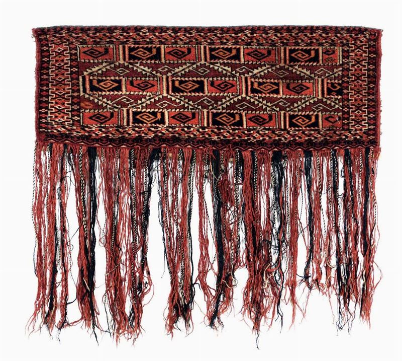 Mafrash Sarik, Turkestan occidentale inizio XX secolo  - Auction Rugs and Carpets - Cambi Casa d'Aste