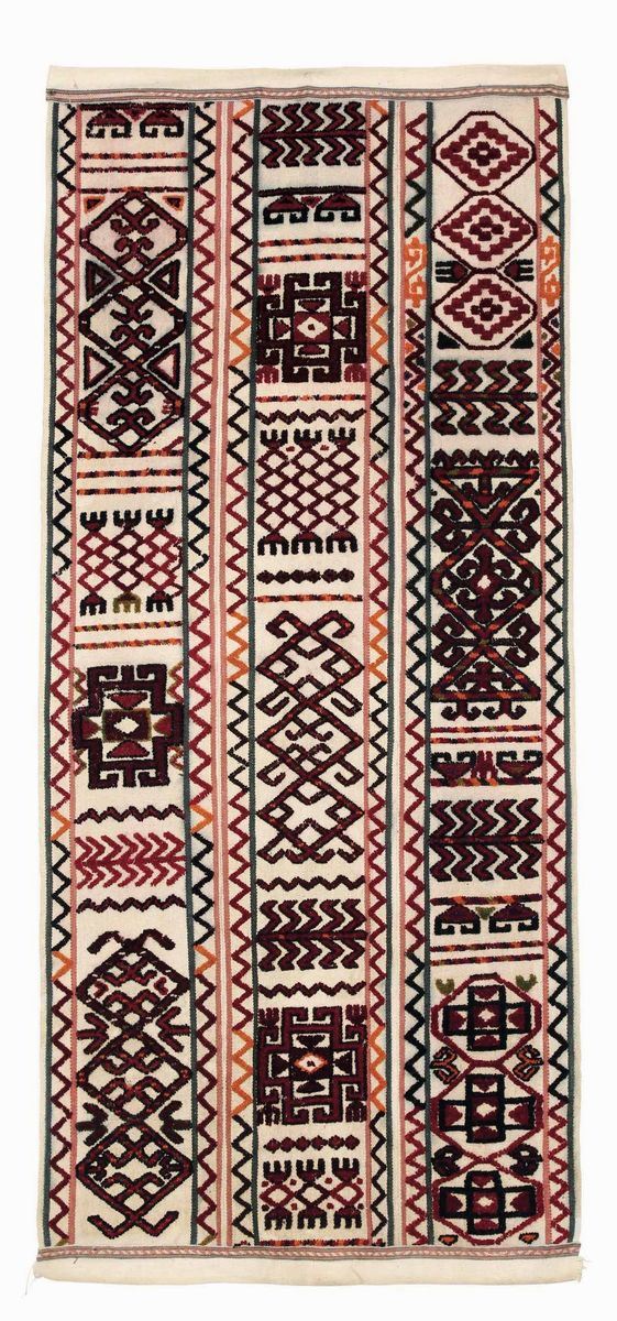 Kilim Uzbeko XX secolo  - Auction Rugs and Carpets - Cambi Casa d'Aste