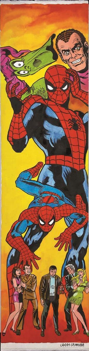 Larry Camarda : Spider-Man  - Asta Fumetti d'Autore - Cambi Casa d'Aste