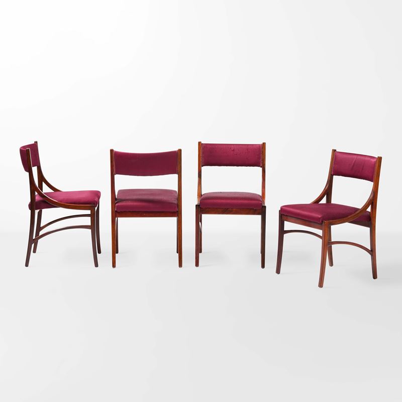 Ico Parisi : Quattro sedie mod. 110  - Auction Design - Cambi Casa d'Aste