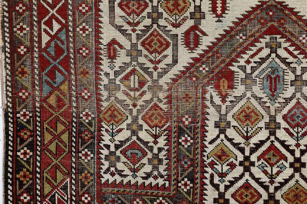 Tappeto Shirvan Daghestan, Caucaso Fine XIX Secolo