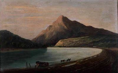 Pittore del XIX Secolo Paesaggio