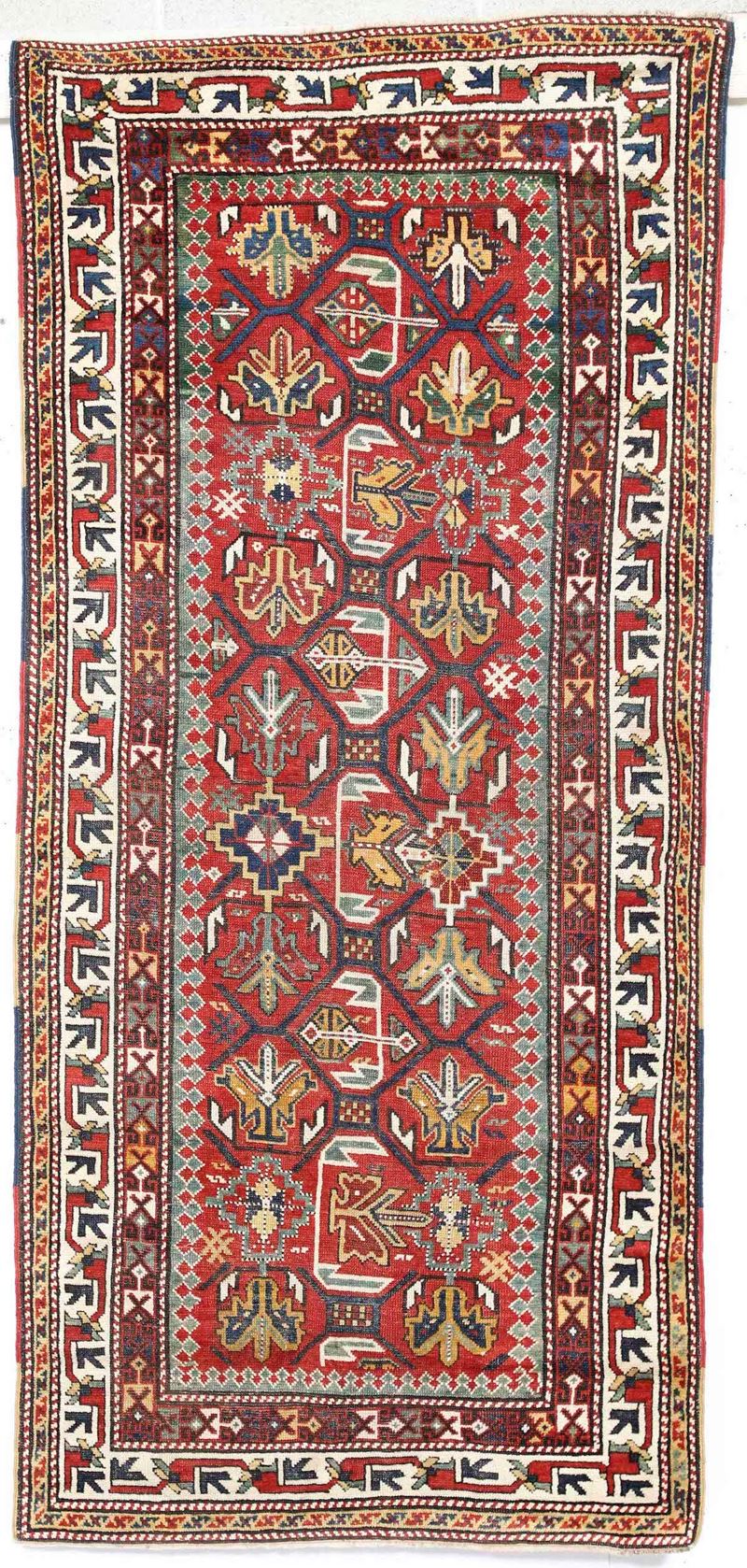 Tappeto Shirvan Gandje, Caucaso seconda metà XIX secolo  - Auction Carpets - Cambi Casa d'Aste
