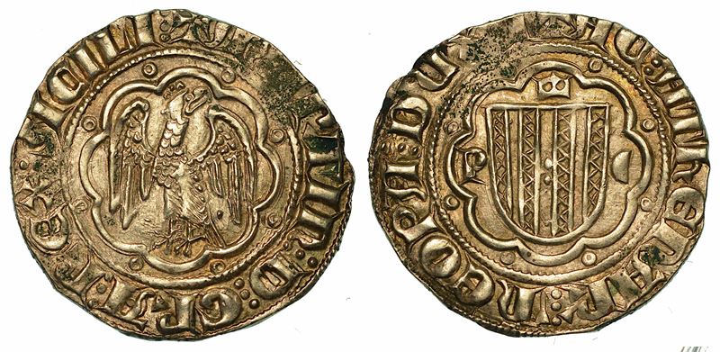 SICILIA. MARTINO I IL GIOVANE, 1402-1409. Pierreale. Messina.  - Asta Numismatica - I - Cambi Casa d'Aste