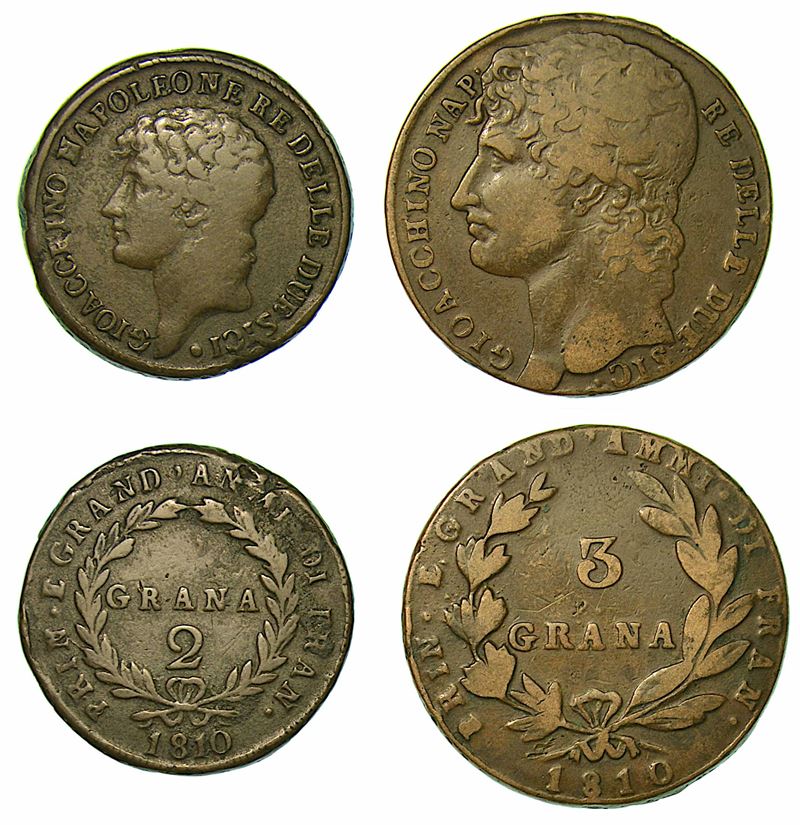 NAPOLI. Lotto di due monete.  - Auction Numismatics - I - Cambi Casa d'Aste