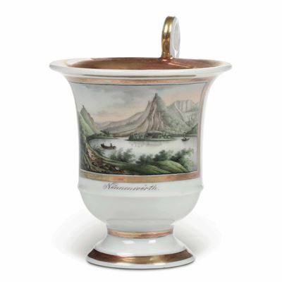 Tazzagermania, Turingia, Manifattura di Gotha, 1835-1850 Circa