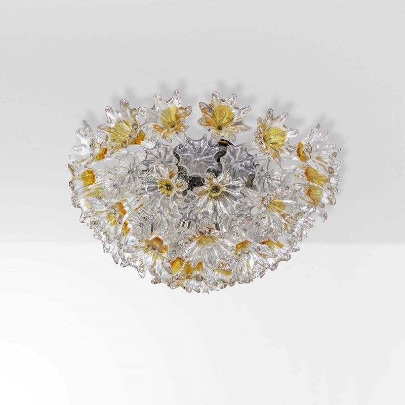 Toni Zuccheri : Lampada a plafone mod. Espirit  - Auction Design - Cambi Casa d'Aste