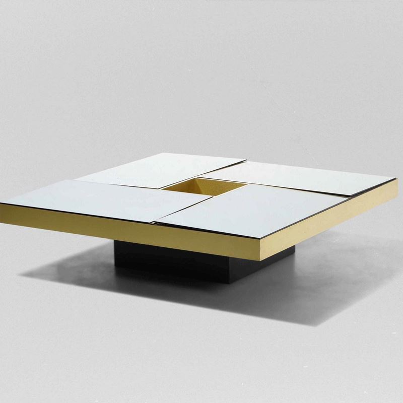 Giovanni Ausenda, Gianni Gavioli e Guido Baldo Bassi : Tavolo basso  - Asta Arredi del '900 - Cambi Casa d'Aste