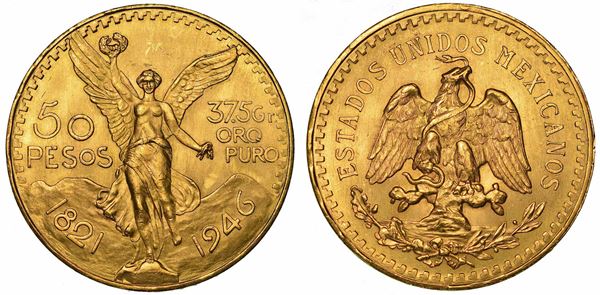 MESSICO. REPUBLICA. 50 Pesos 1946.
