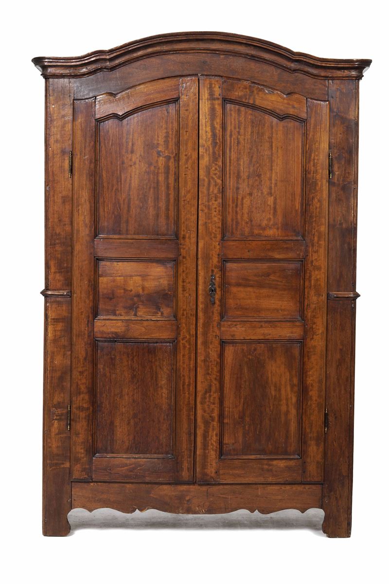 Armadio in legno a due ante. XIX secolo  - Auction Antique February - Cambi Casa d'Aste
