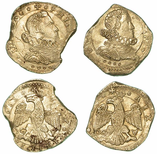 SICILIA. Lotto di due monete.