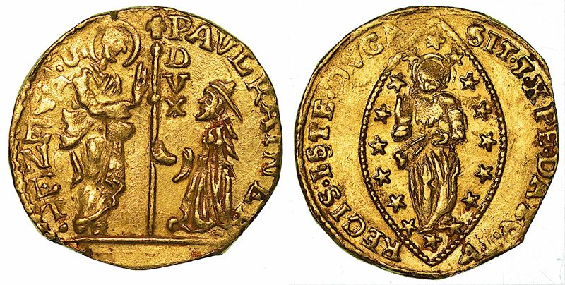 VENEZIA. PAOLO RENIER, 1779-1789. Zecchino.  - Auction Numismatics - I - Cambi Casa d'Aste