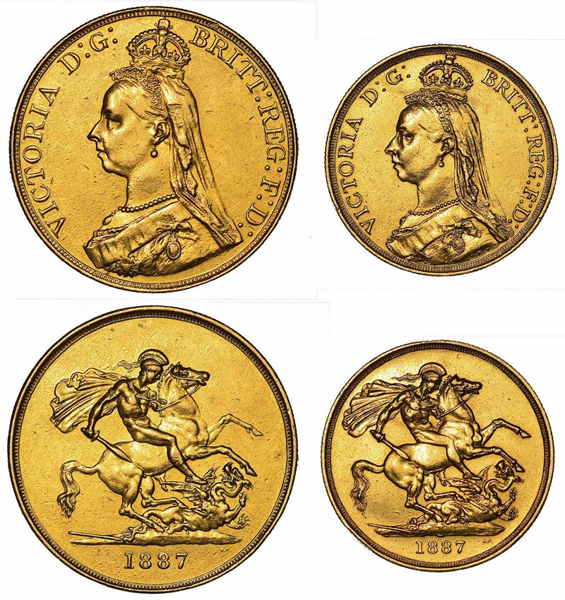 REGNO UNITO. Lotto di due monete.  - Asta Numismatica - I - Cambi Casa d'Aste