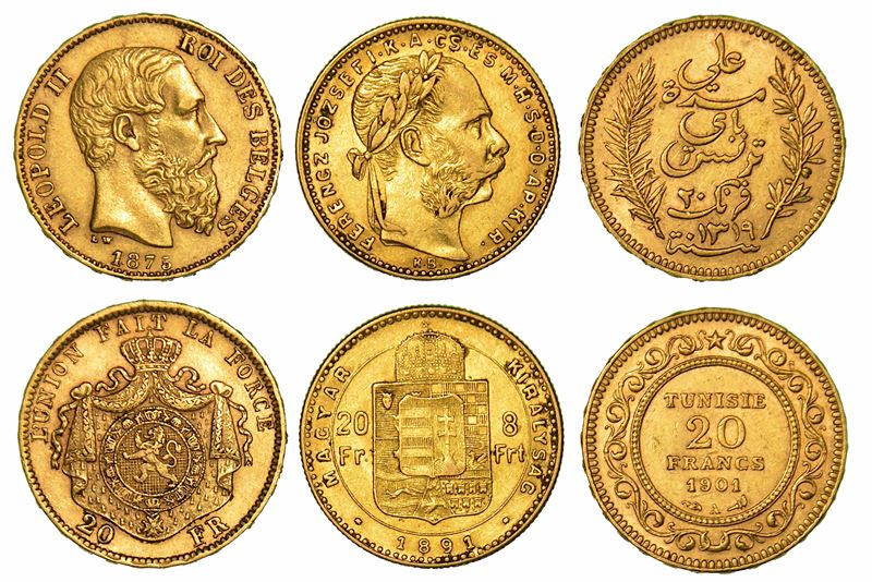 STATI VARI. Lotto di tre monete.  - Auction Numismatics - I - Cambi Casa d'Aste