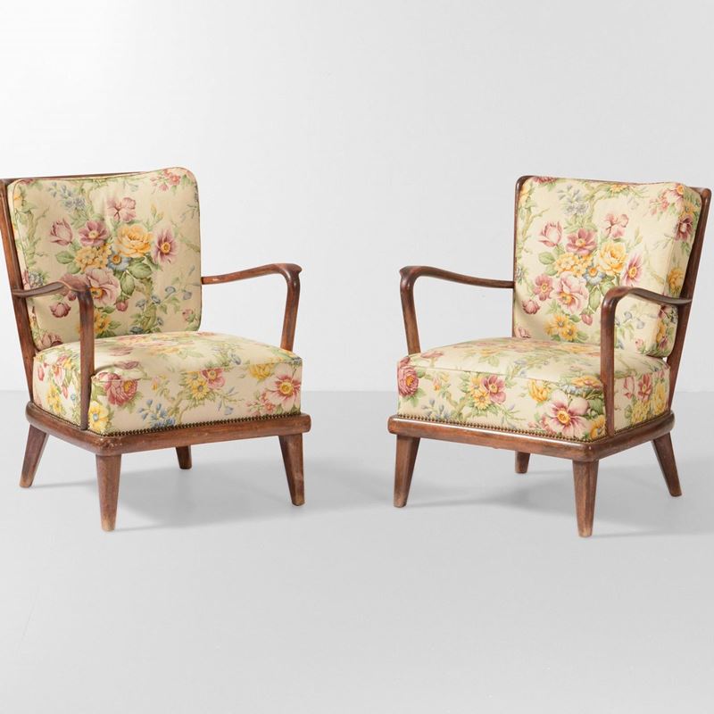 Due poltrone  - Auction 20th century furniture - Cambi Casa d'Aste